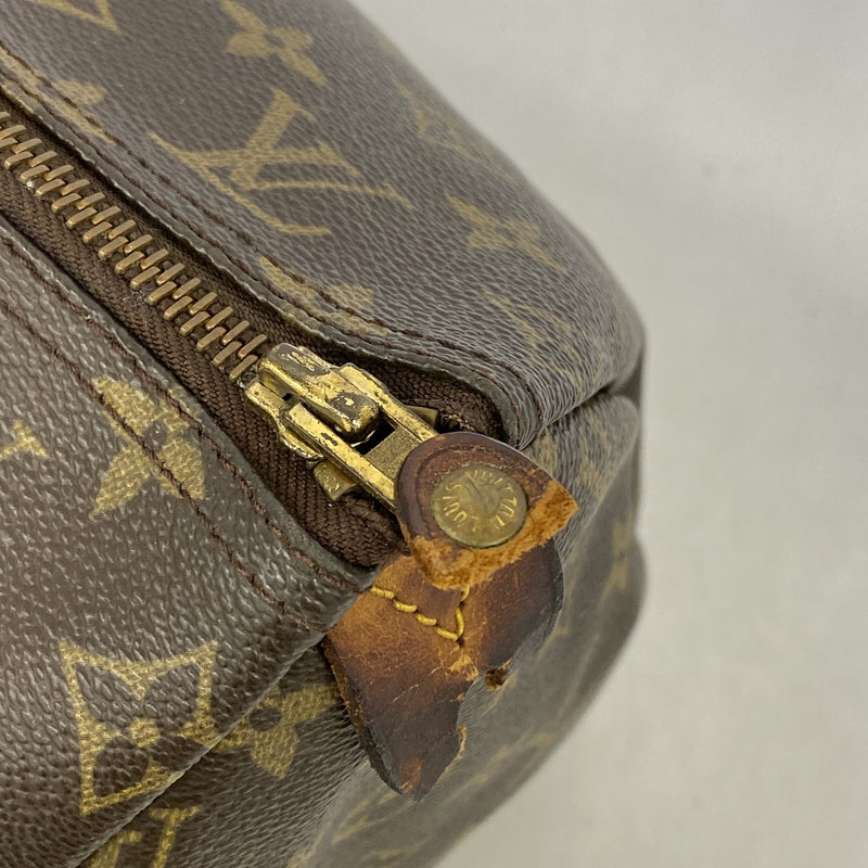 【6hb0572】ルイヴィトン ハンドバッグ モノグラム スピーディ40 M41106 ブラウン【中古】レディース