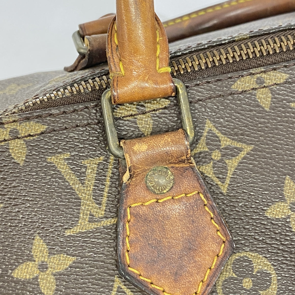 【6hb0572】ルイヴィトン ハンドバッグ モノグラム スピーディ40 M41106 ブラウン【中古】レディース
