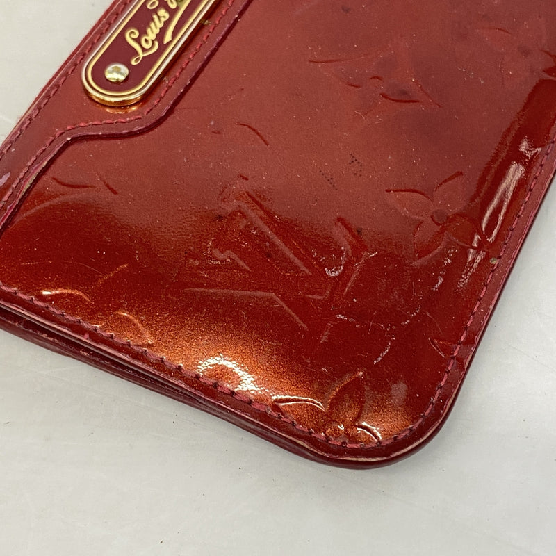 【6hb0580】ルイヴィトン コインケース ヴェルニ ポシェットクレNM M93559 ポムダムール【中古】レディース