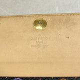 【6hb0601】 長財布 モノグラム・マルチカラー ポルトフォイユサラ M93533 ノワール【中古】レディース