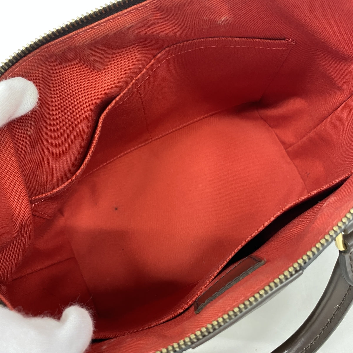 【6hb0602】ルイヴィトン ハンドバッグ ダミエ シエナPM N41545 エベヌ 2wayバッグ【中古】レディース