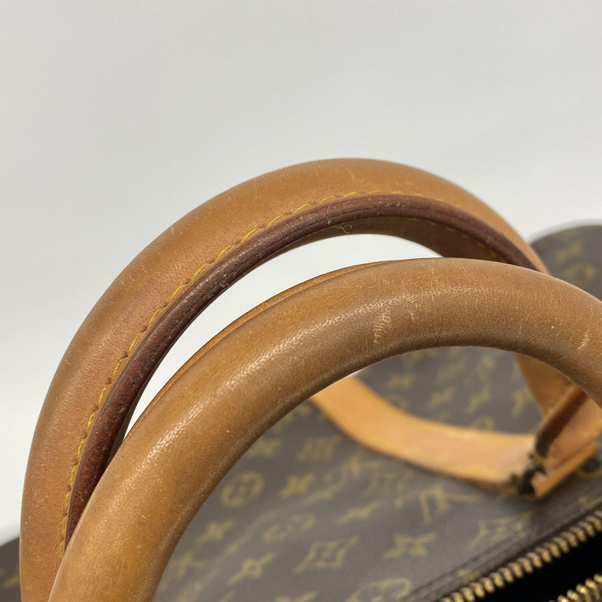 【6hb0606】ルイヴィトン ボストンバッグ モノグラム キーポル50 M41426 ブラウン【中古】メンズ レディース ユニセックス