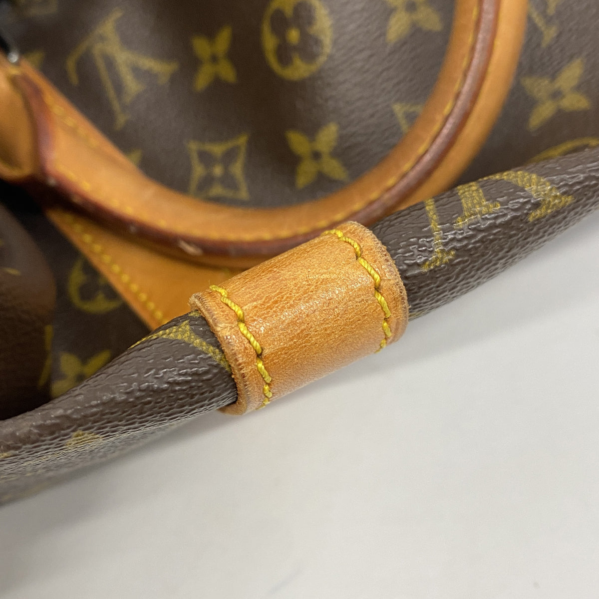 【6hb0606】ルイヴィトン ボストンバッグ モノグラム キーポル50 M41426 ブラウン【中古】メンズ レディース ユニセックス