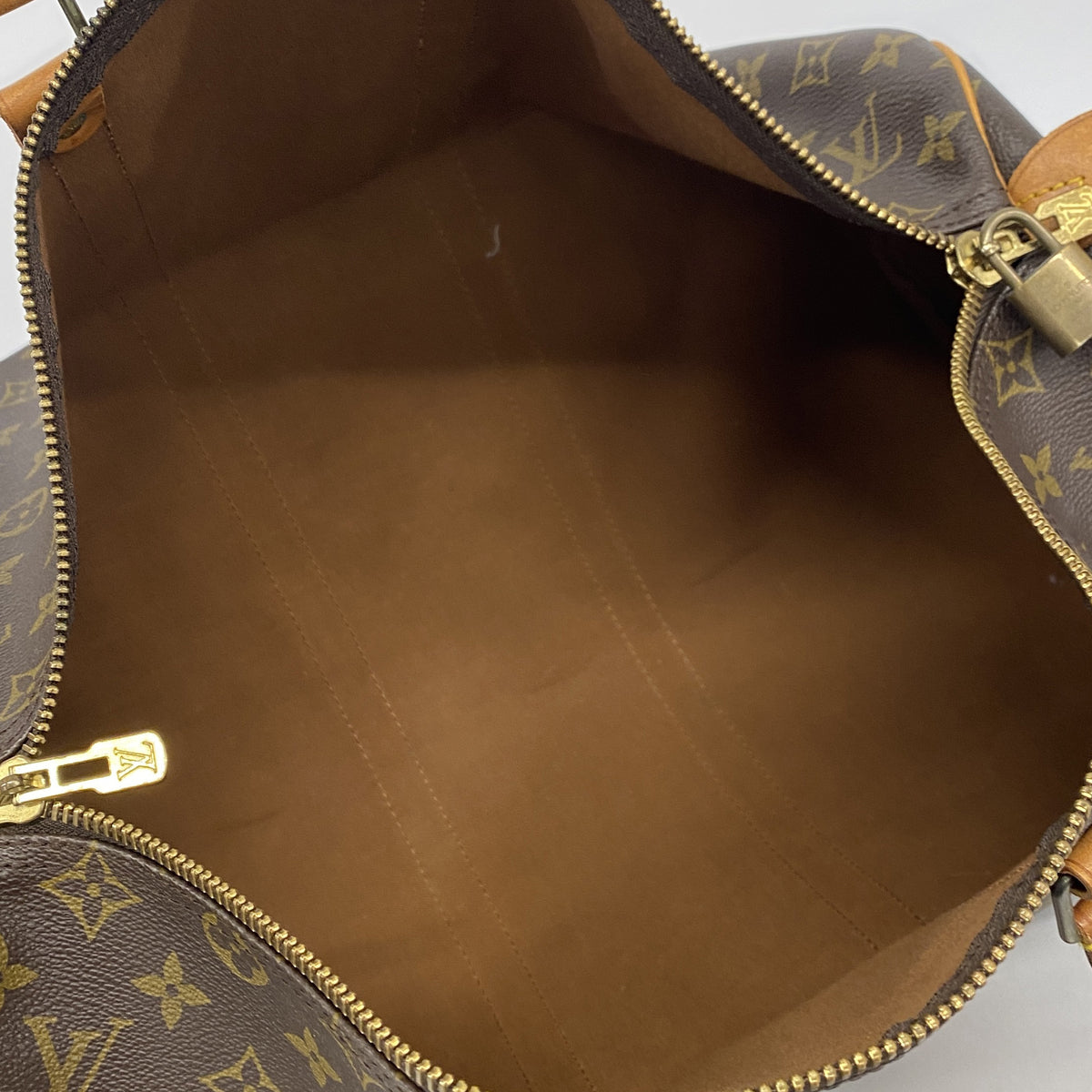 【6hb0607】ルイヴィトン ボストンバッグ モノグラム キーポル45 M41428 ブラウン【中古】メンズ レディース ユニセックス