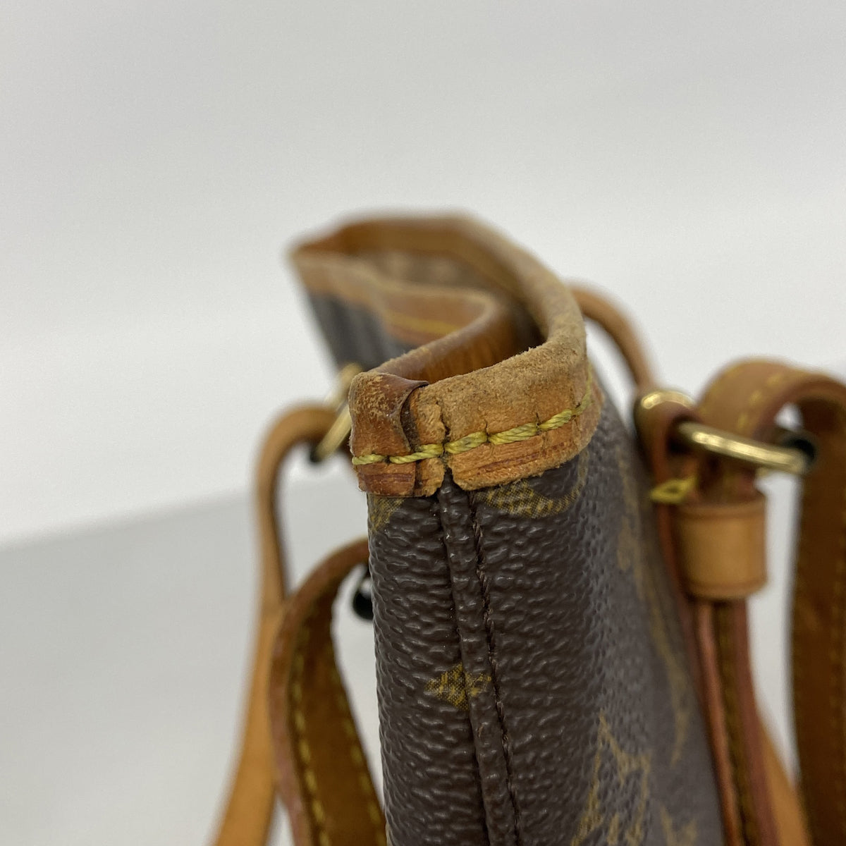 【6hb0608】ルイヴィトン トートバッグ モノグラム バケットPM M42238 ブラウン【中古】レディース