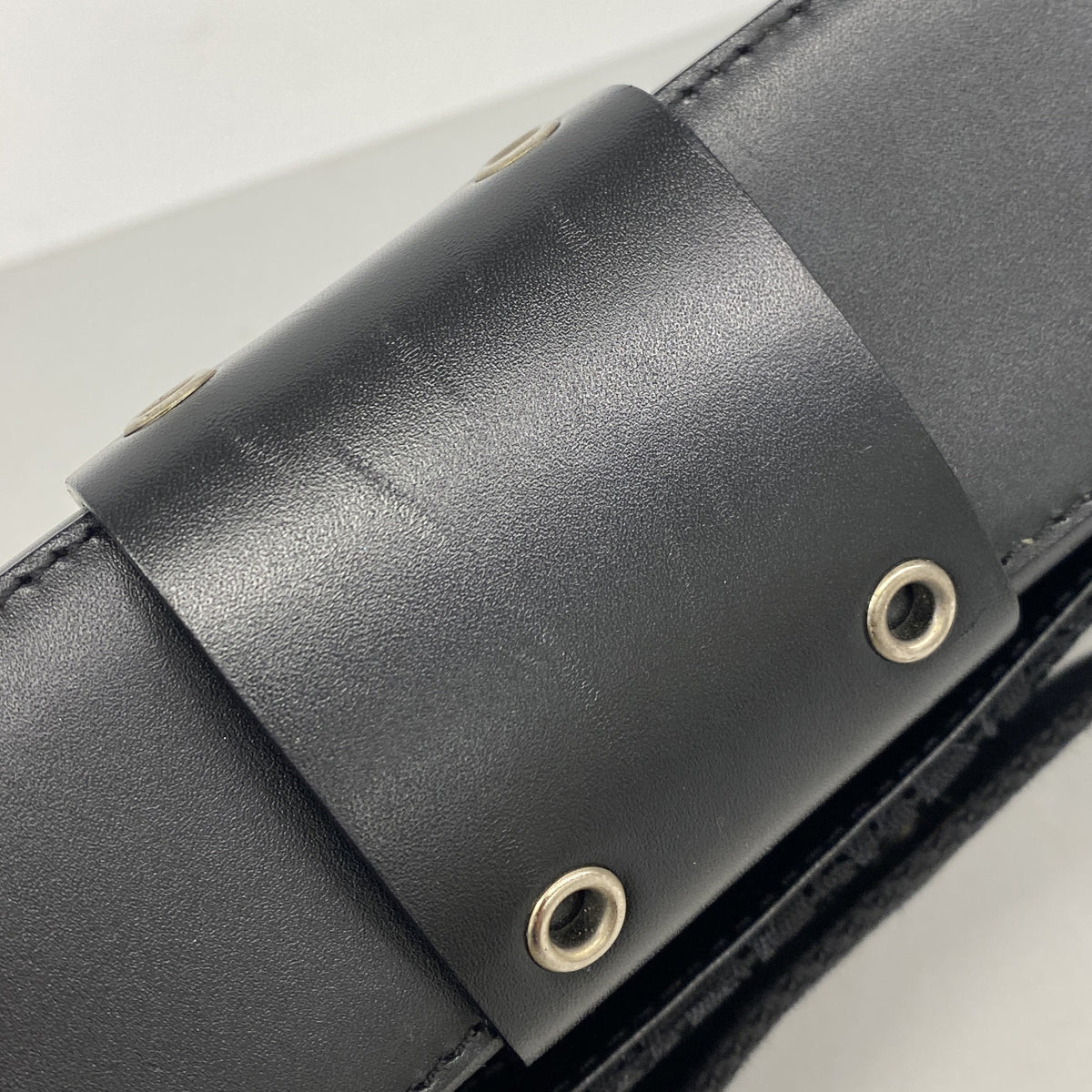 【6hb0614】クリスチャンディオール ショルダーバッグ ストリートシック ナイロンキャンバス ブラック シルバー金具【中古】