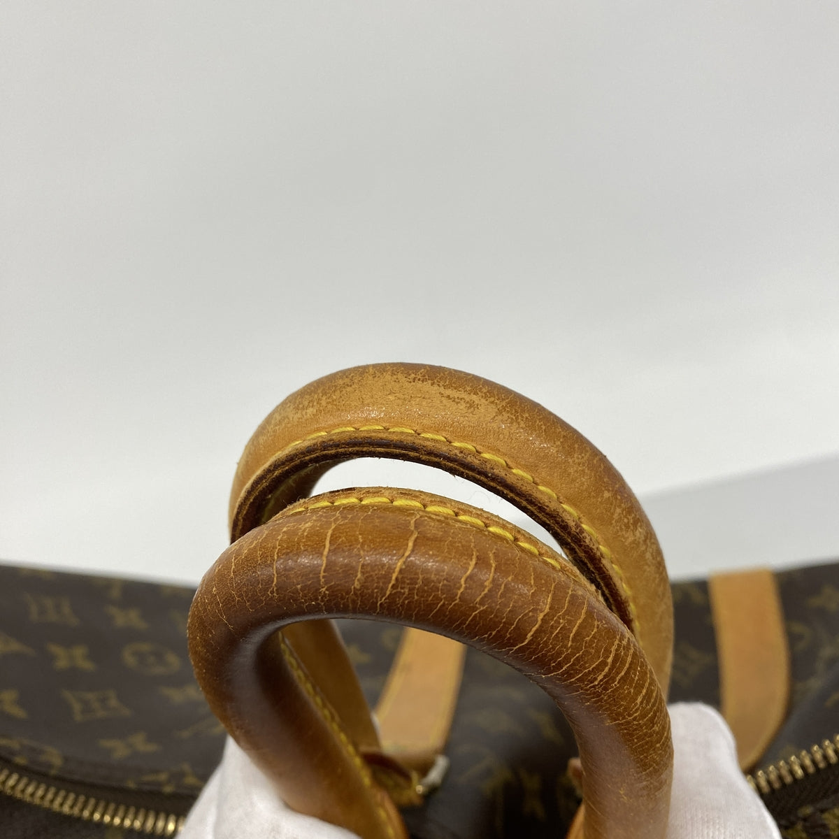 【6hb0617】ルイヴィトン ボストンバッグ モノグラム キーポルバンドリエール50 M41416 ブラウン【中古】メンズ レディース ユニセックス
