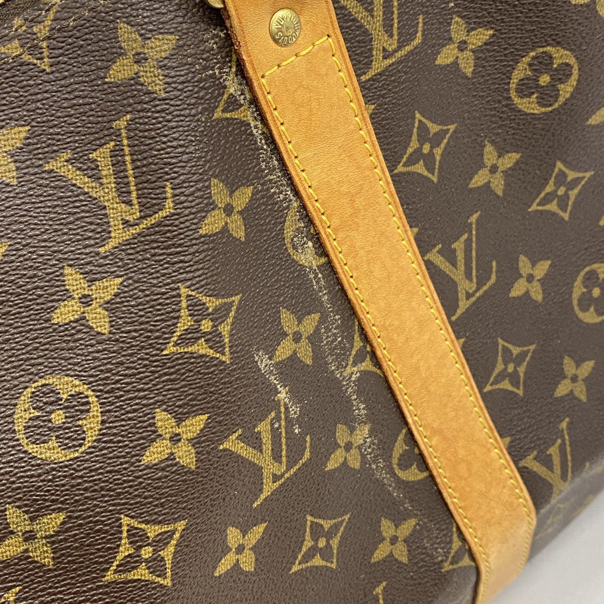 【6hb0617】ルイヴィトン ボストンバッグ モノグラム キーポルバンドリエール50 M41416 ブラウン【中古】メンズ レディース ユニセックス