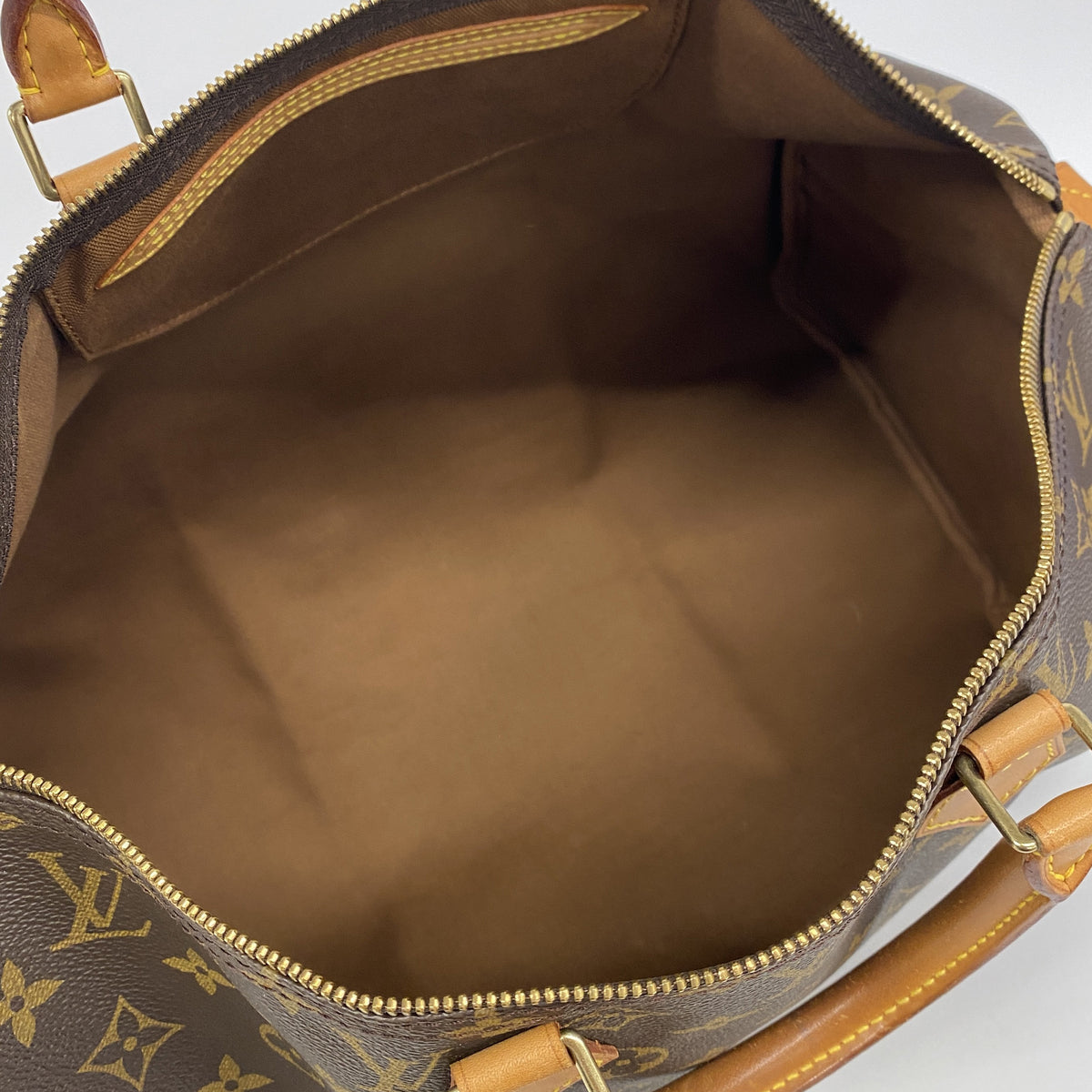 【6hb0618】ルイヴィトン ハンドバッグ モノグラム スピーディ40 M41106 ブラウン【中古】レディース