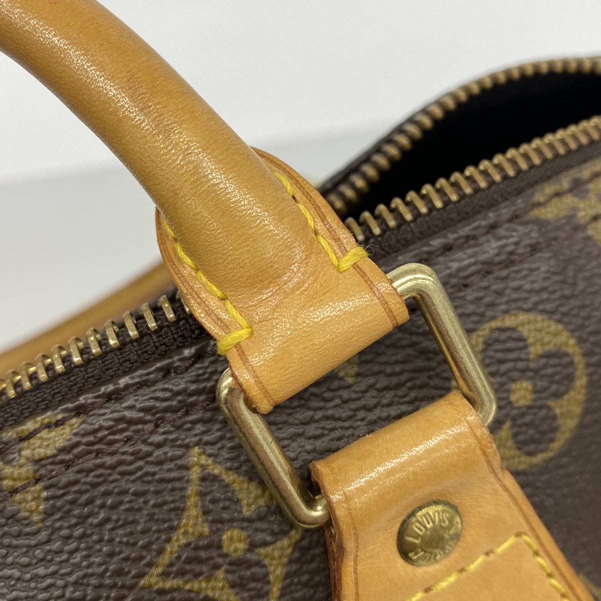 【6hb0620】ルイヴィトン ハンドバッグ モノグラム スピーディ30 M41108 ブラウン【中古】レディース