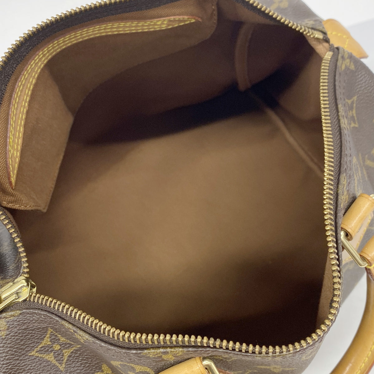 【6hb0620】ルイヴィトン ハンドバッグ モノグラム スピーディ30 M41108 ブラウン【中古】レディース
