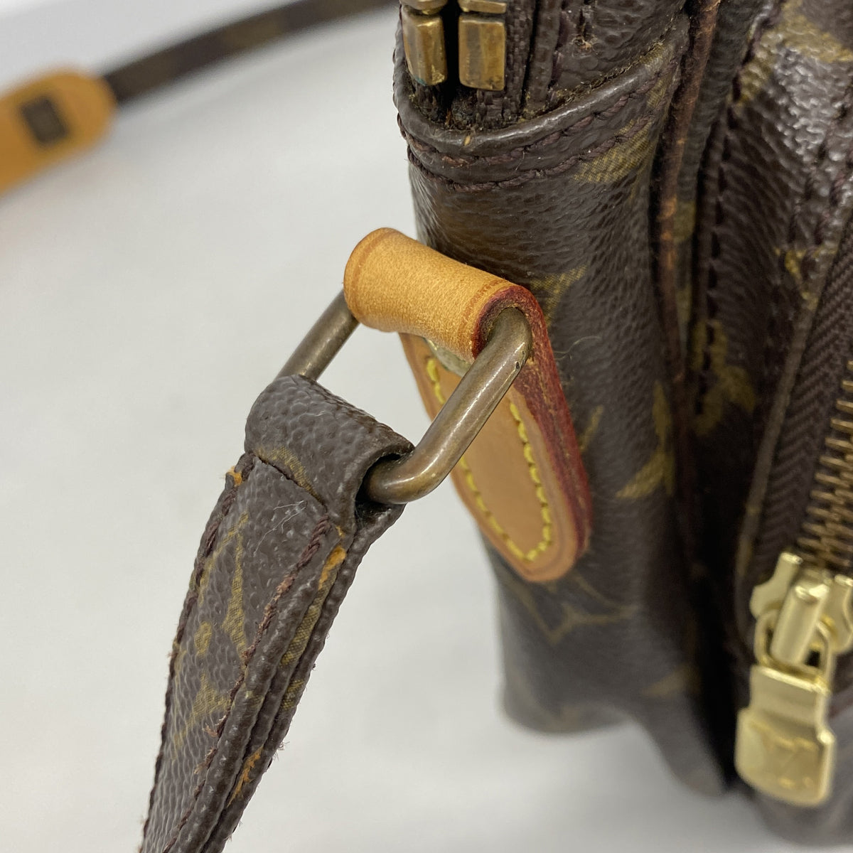 【6hb0623】ルイヴィトン ショルダーバッグ モノグラム アマゾン M45236 ブラウン【中古】レディース