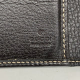 【6hb0625】グッチ 長財布 グッチシマ 212109 レザー ブラウン シャンパンゴールド金具【中古】レディース