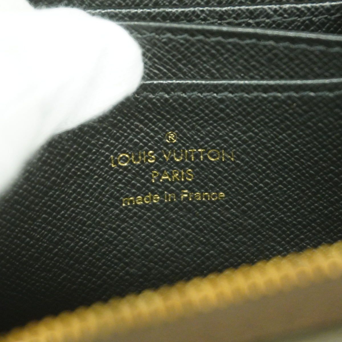 【6hb0634-k】ルイヴィトン コインケース モノグラム・ジャイアント ジッピーコインパース M69354 ブラウン【中古】レディース