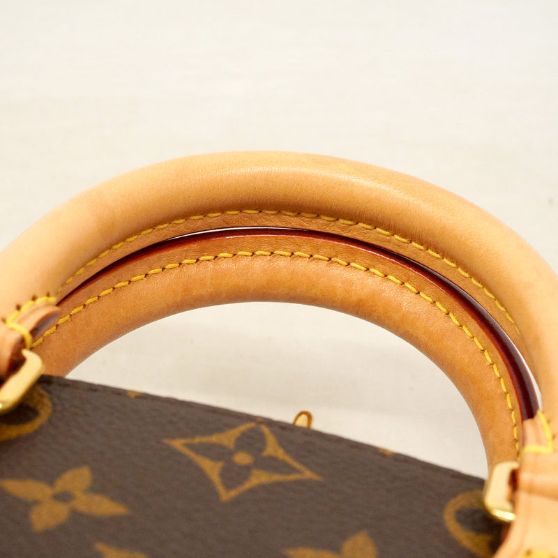 【6hb0636】ルイヴィトン ハンドバッグ モノグラム スピーディバンドリエール20 M46234 ノワール 2wayバッグ【中古】レディース