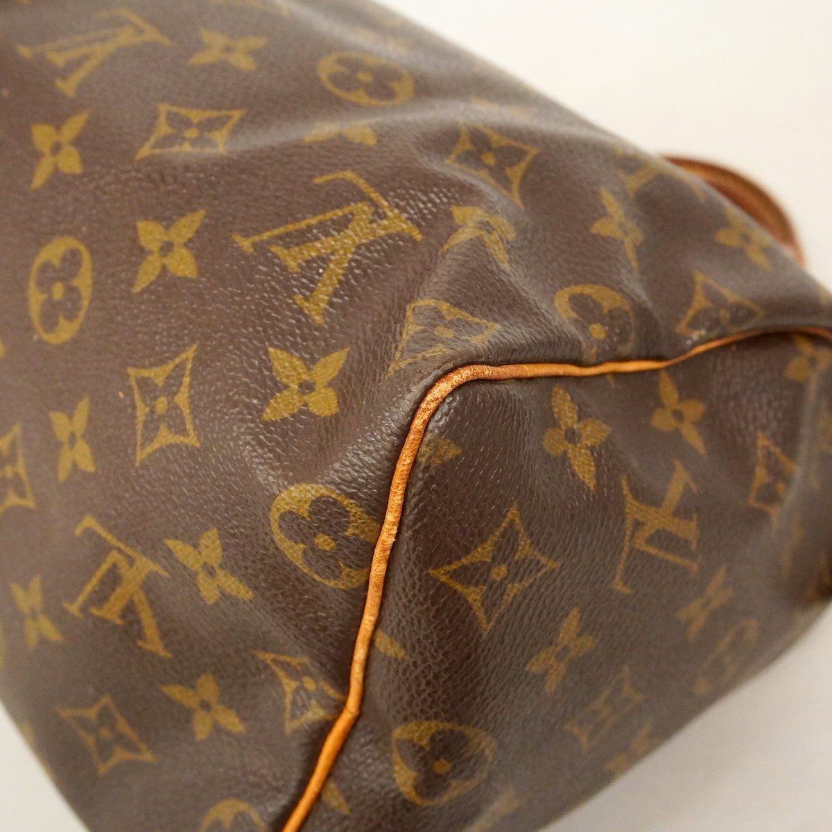 【6hb0638】ルイヴィトン ハンドバッグ モノグラム スピーディ25 M41109 ブラウン【中古】レディース