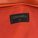 【6hb0648-k】シャネル ショルダーバッグ 2.55/チョコバー Wチェーン パテントレザー レッド シルバー金具【中古】レディース