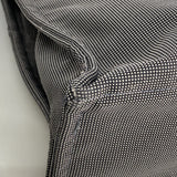 【6hb0687-k】エルメス トートバッグ エールラインMM ナイロン グレー シルバー金具【中古】レディース