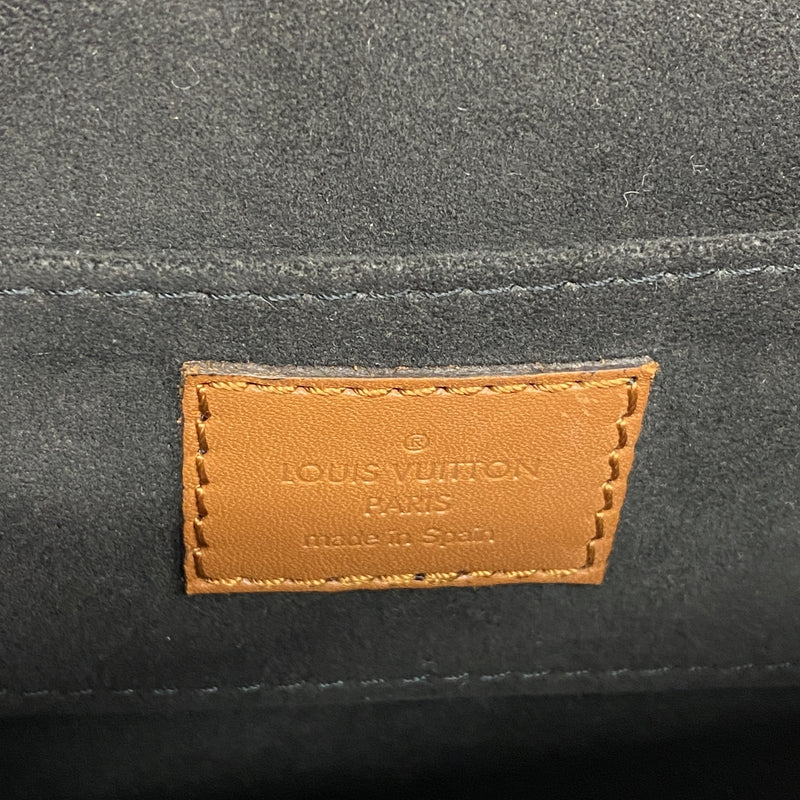 【6hb0689-k】ルイヴィトン ショルダーバッグ ドーフィーヌMINI M55073 ノワール【中古】レディース