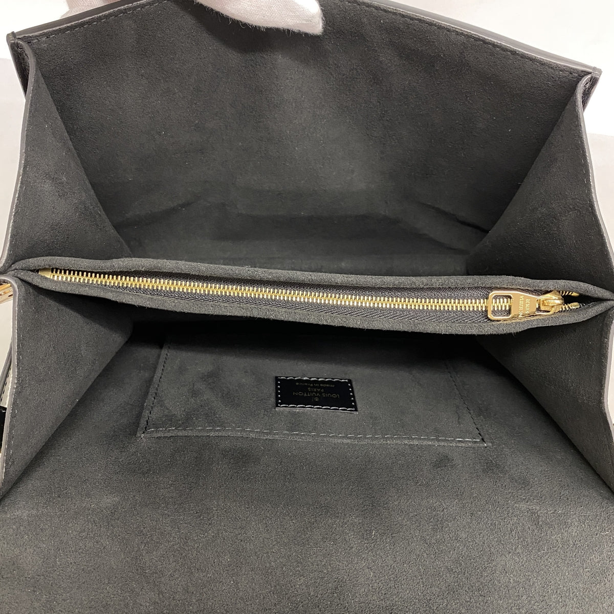【6hb0690-k】ルイヴィトン ハンドバッグ LVロック ドフィネMM M55821 ノワール 2wayバッグ【中古】レディース