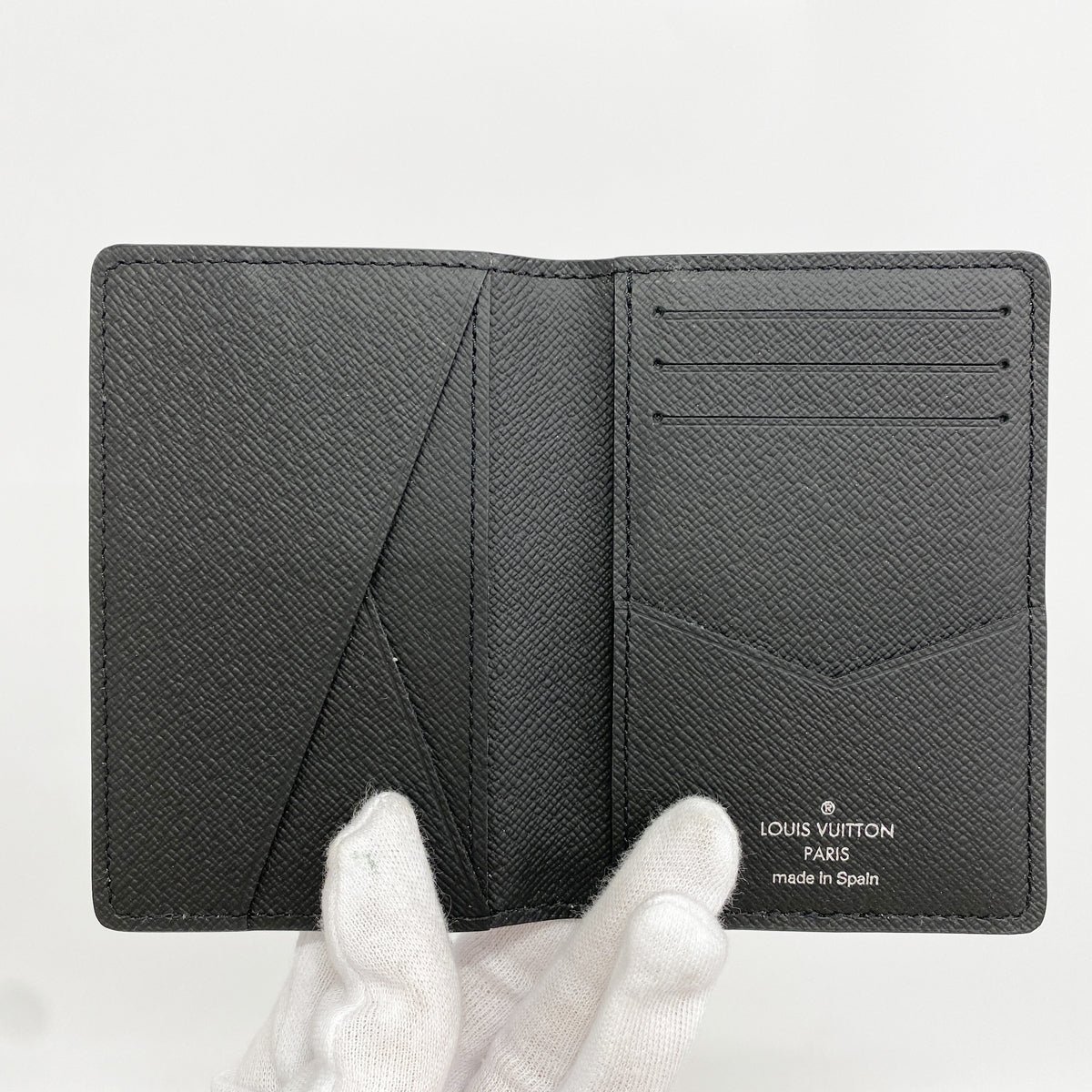 【6hb0692-k】ルイヴィトン カードケース タイガ オーガナイザードゥポッシュ M30537 アルドワーズ【中古】メンズ