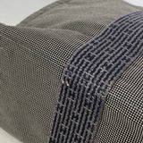 【6hb0696-k】エルメス トートバッグ エールラインMM ナイロン グレー シルバー金具【中古】メンズ レディース ユニセックス