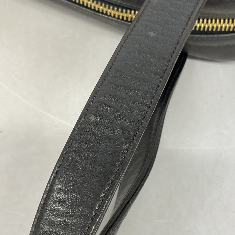 【6hb0699-k】シャネル ショルダーバッグ マトラッセ ラムスキン ブラック ゴールド金具【中古】レディース