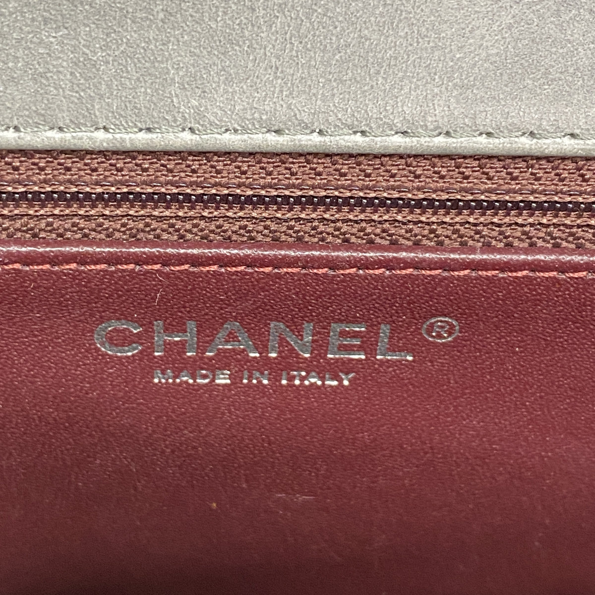【6hb0711-k】シャネル ショルダーバッグ ボーイシャネル チェーンショルダー レザー グリーン シルバー金具【中古】レディース