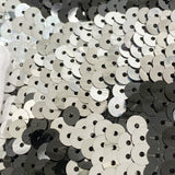 【6hb0713-k】シャネル チェーントート スパンコール レザー ブラック シルバー シルバー金具【中古】レディース
