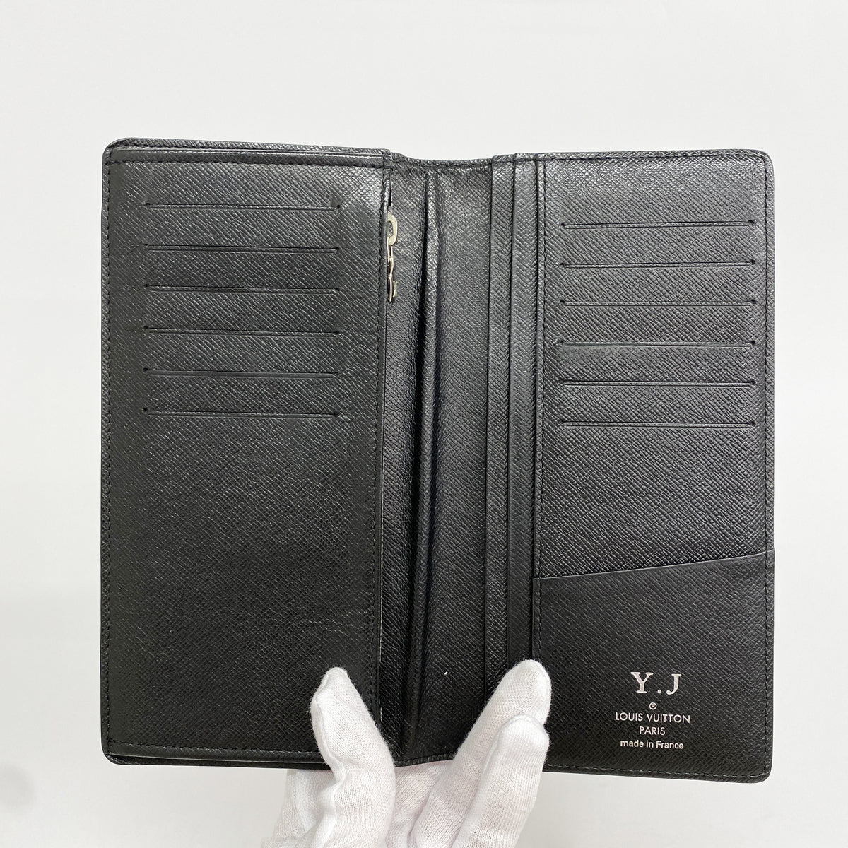 【6hb0721-k】ルイヴィトン 長財布 ダミエ・グラフィット ポルトフォイユブラザ N62665 ブラック【中古】メンズ