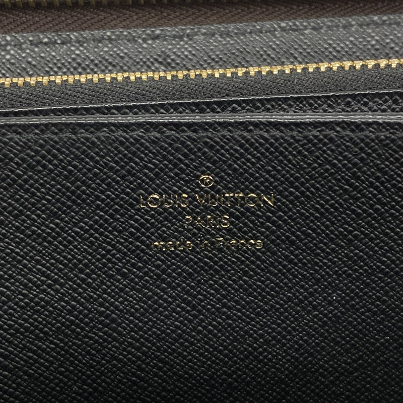 【6hb0722-k】ルイヴィトン 長財布 モノグラム・ジャイアント リバース ジッピーウォレット M69353 ブラウン【中古】レディース