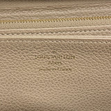 【6hb0733-k】ルイヴィトン 長財布 モノグラム・アンプラント ジッピーウォレット M64088 トープ【中古】レディース