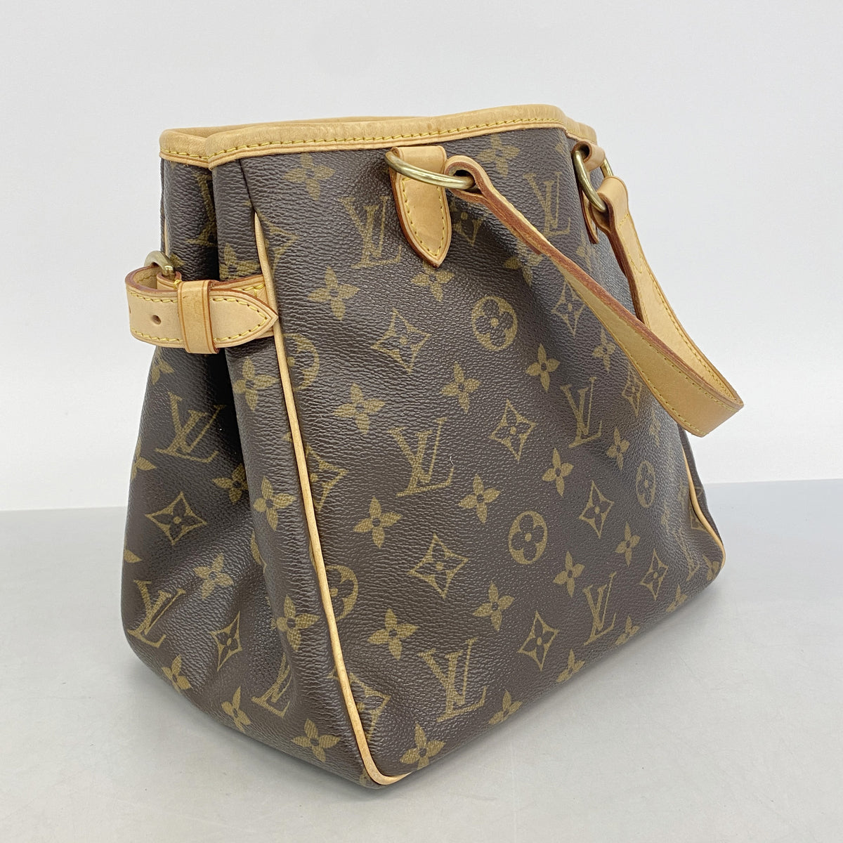 【6hb0745】ルイヴィトン ハンドバッグ モノグラム バティニョール M51156 ブラウン【中古】レディース