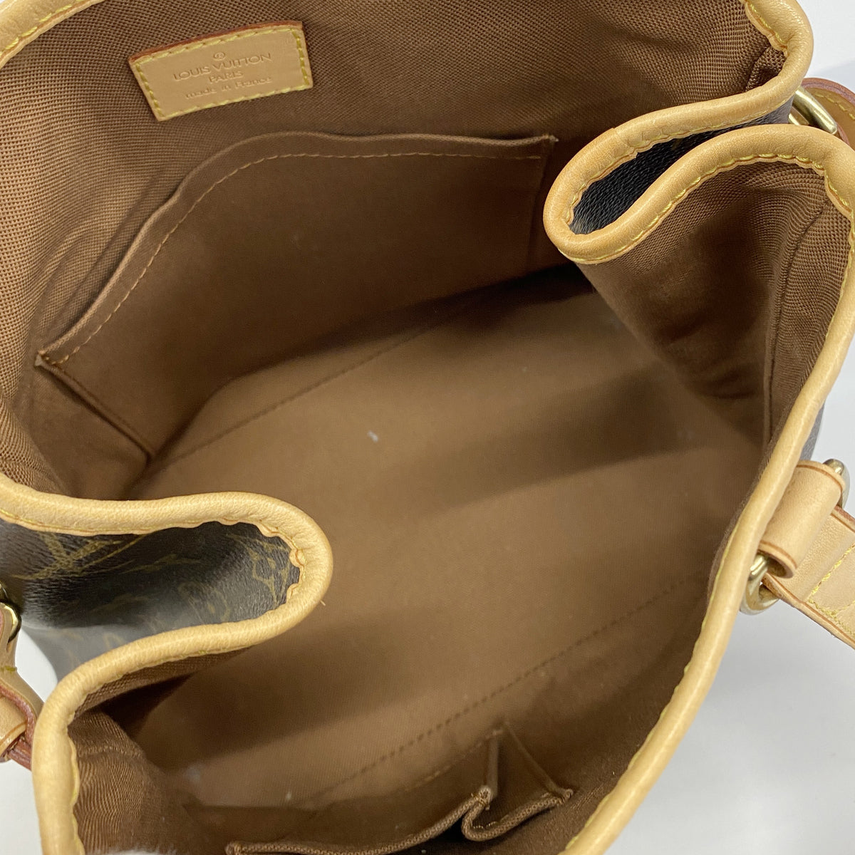 【6hb0745】ルイヴィトン ハンドバッグ モノグラム バティニョール M51156 ブラウン【中古】レディース