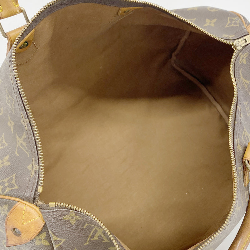 【6hb0748】ルイヴィトン ハンドバッグ モノグラム スピーディ40 M41106 ブラウン【中古】レディース