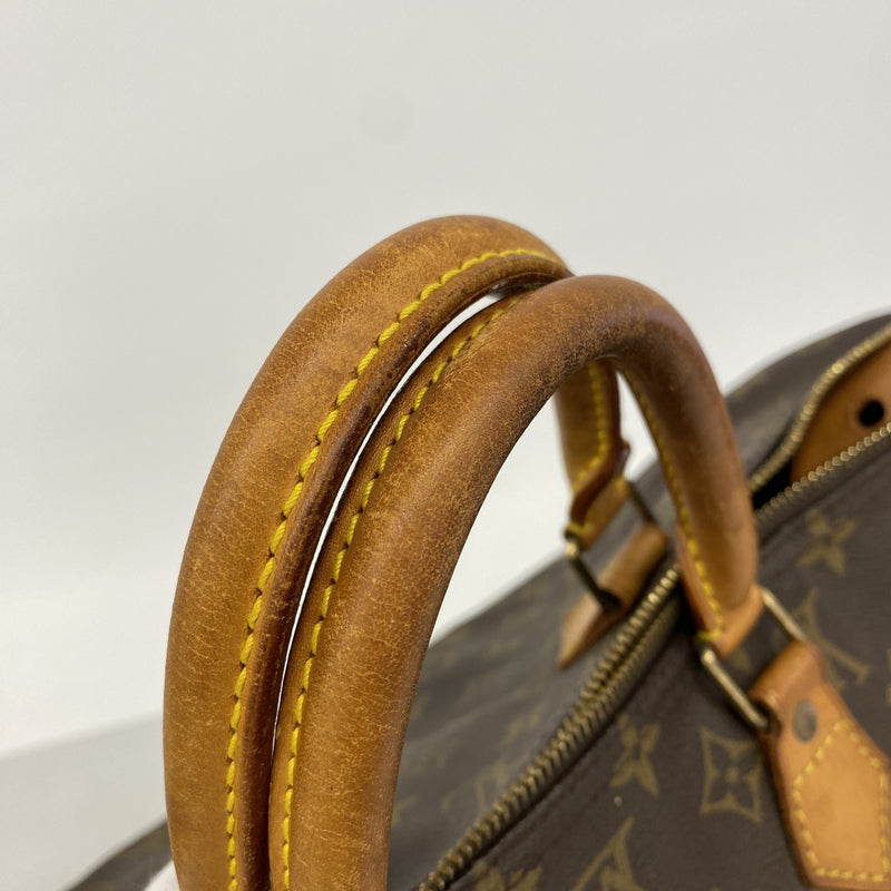 【6hb0748】ルイヴィトン ハンドバッグ モノグラム スピーディ40 M41106 ブラウン【中古】レディース