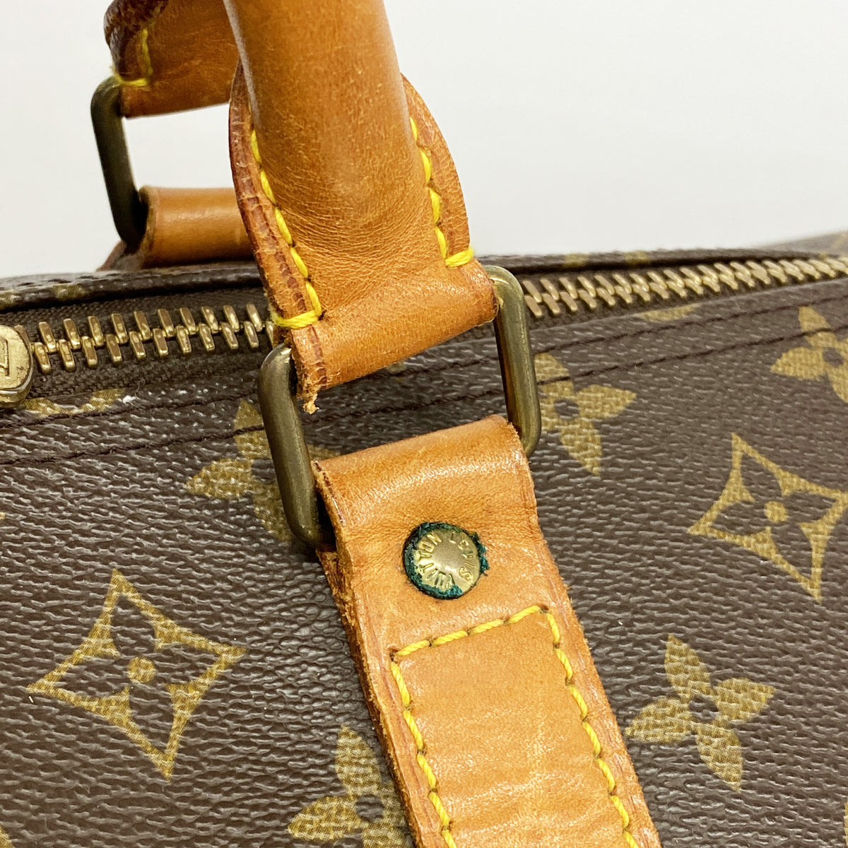 【6hb0755】ルイヴィトン ボストンバッグ モノグラム キーポル60 M41422 ブラウン【中古】メンズ レディース ユニセックス