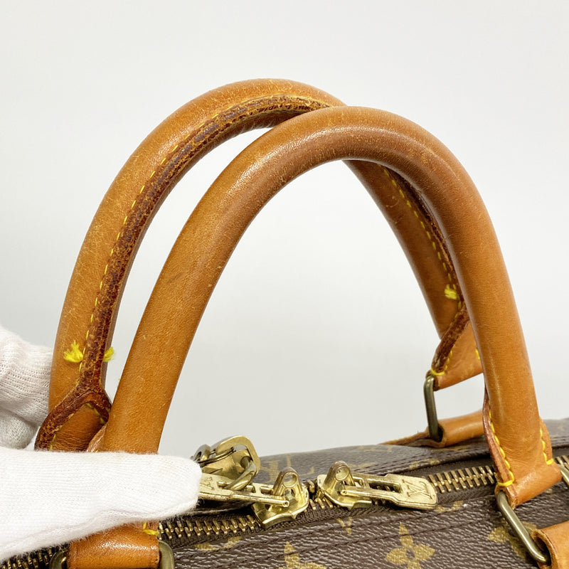 【6hb0755】ルイヴィトン ボストンバッグ モノグラム キーポル60 M41422 ブラウン【中古】メンズ レディース ユニセックス