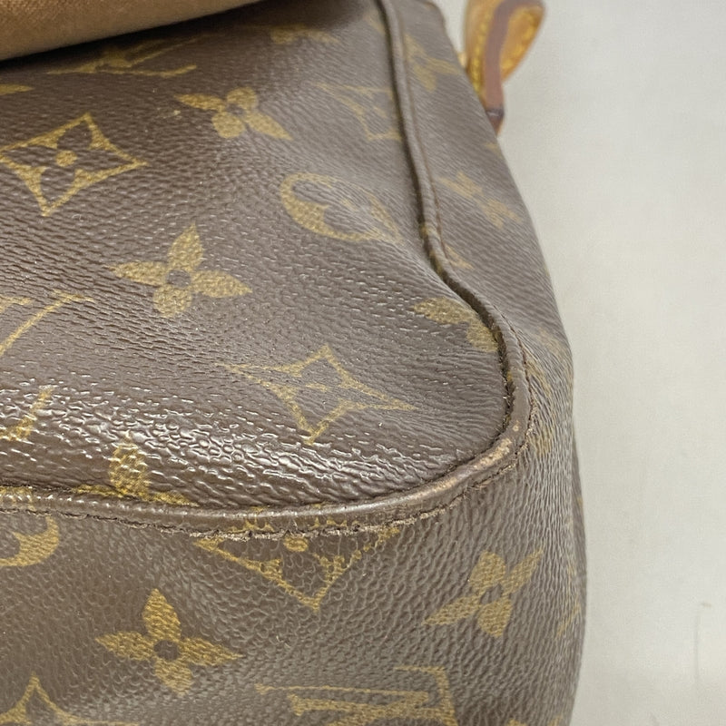 【6hb0757】ルイヴィトン ショルダーバッグ モノグラム ミニルーピング M51147 ブラウン【中古】レディース