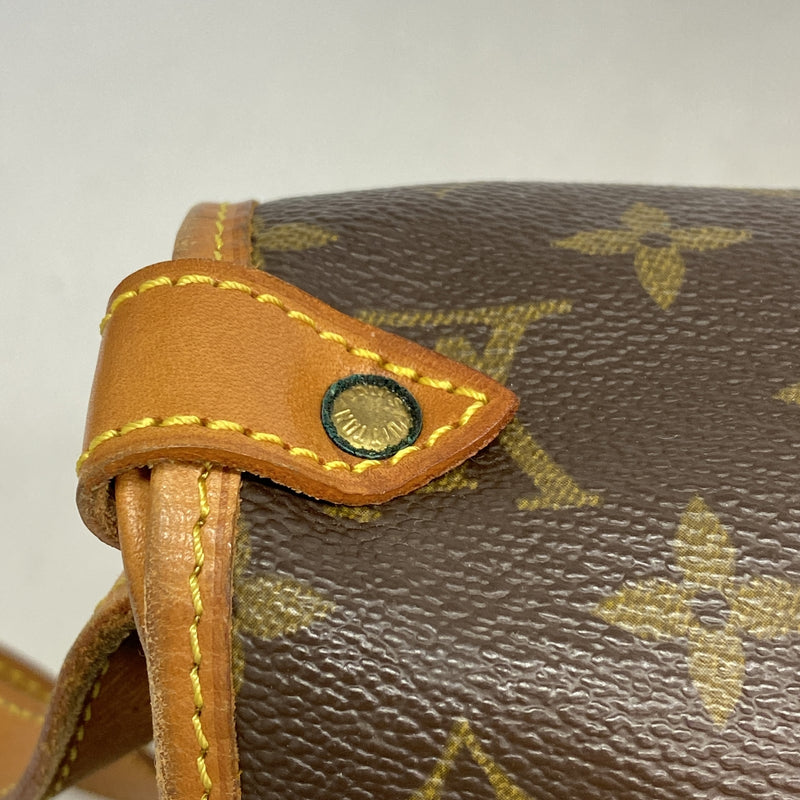 【6hb0759】ルイヴィトン ショルダーバッグ モノグラム ソミュール30 M42256 ブラウン【中古】レディース