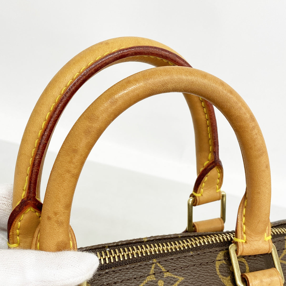 【6hb0761】ルイヴィトン ハンドバッグ モノグラム スピーディ25 M41109 ブラウン【中古】レディース