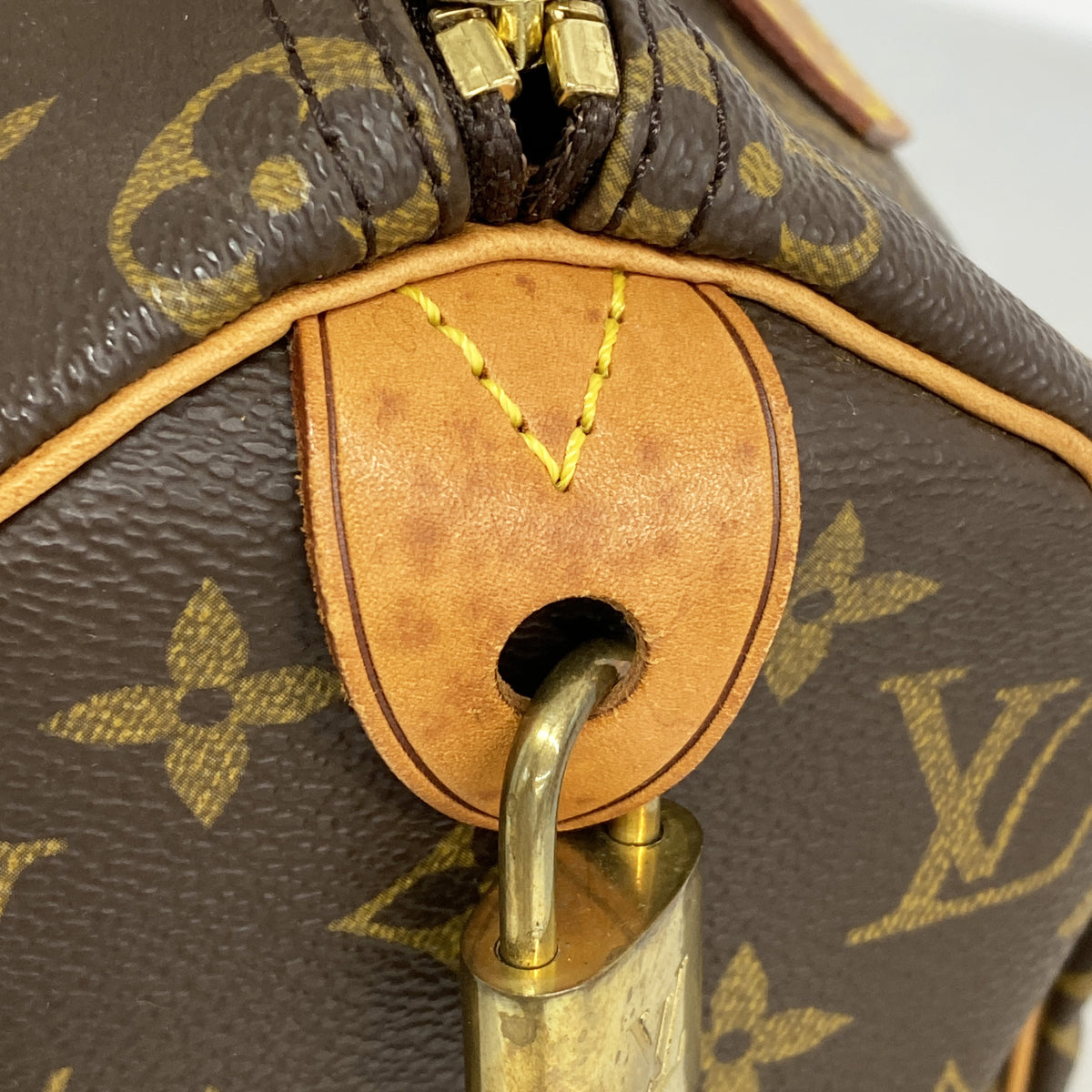 【6hb0761】ルイヴィトン ハンドバッグ モノグラム スピーディ25 M41109 ブラウン【中古】レディース