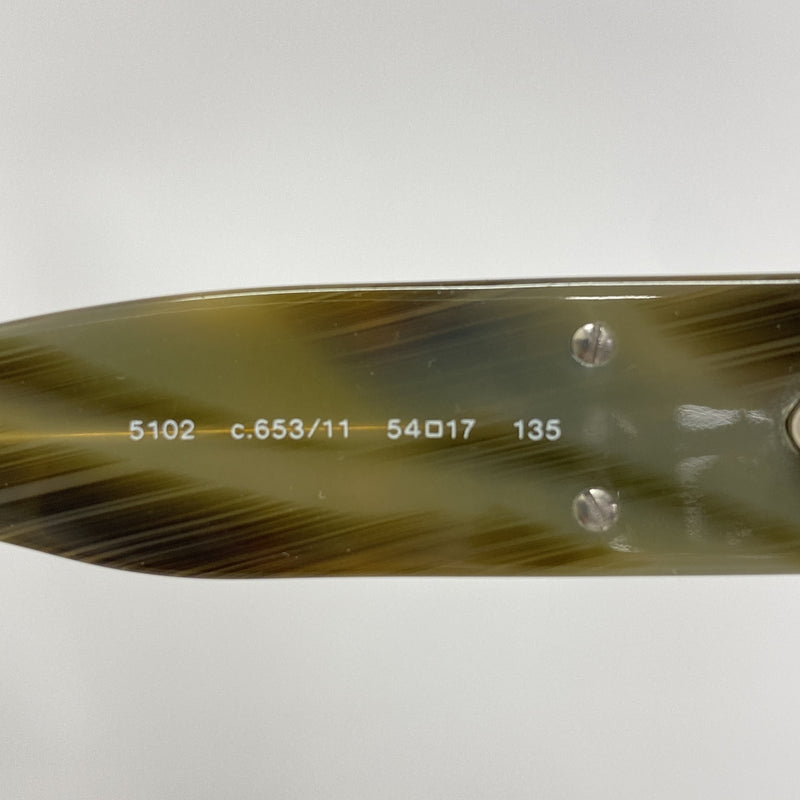【6hb0764】シャネル サングラス 5102 プラスチック ブラウン シルバー金具【中古】レディース