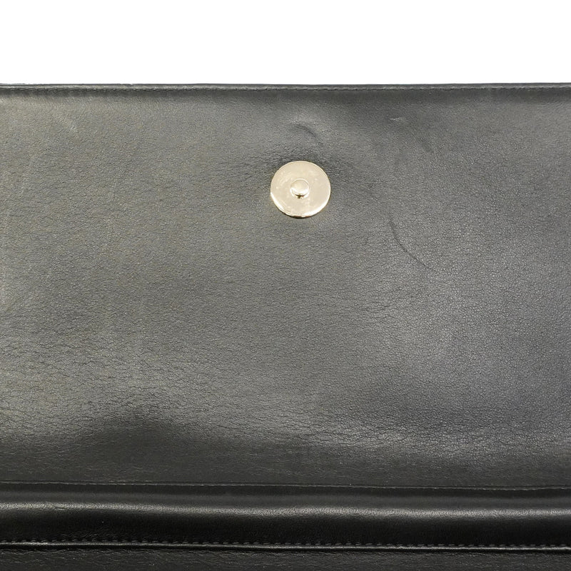 【6hb0767-k】シャネル ショルダーバッグ マトラッセ チェーンショルダー スウェード ブラック シャンパンゴールド金具【中古】レディース