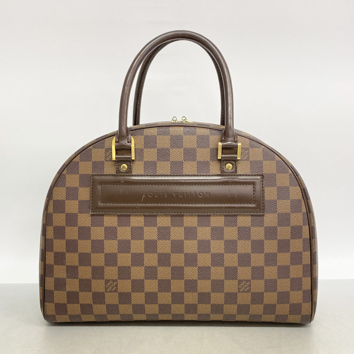 【6hb0771】ルイヴィトン ハンドバッグ ダミエ ノリータ N41455 エベヌ【中古】レディース