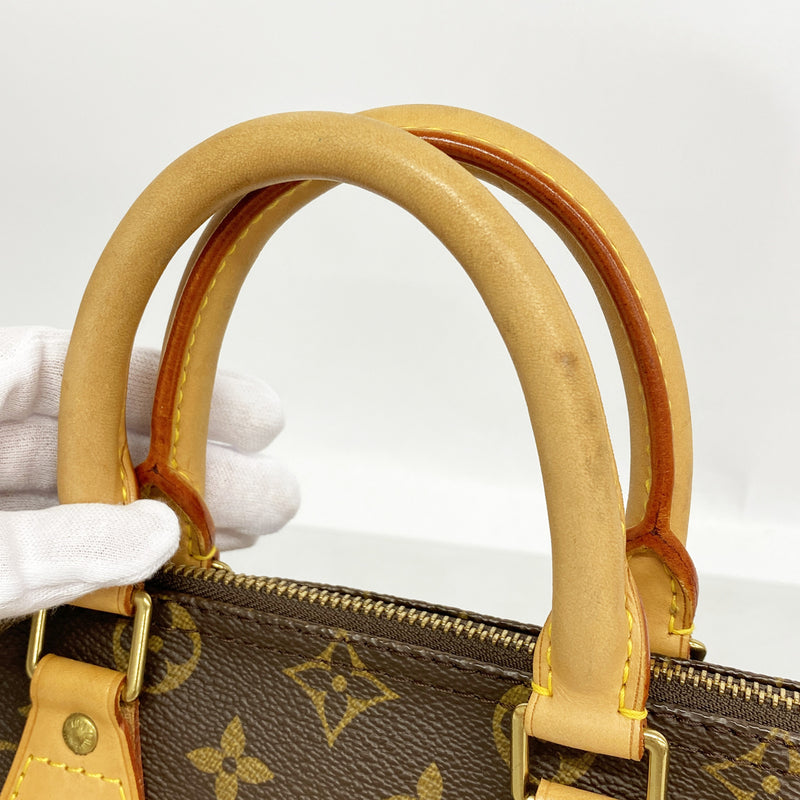 【6hb0776】ルイヴィトン ハンドバッグ モノグラム スピーディ25 M41109 ブラウン【中古】レディース
