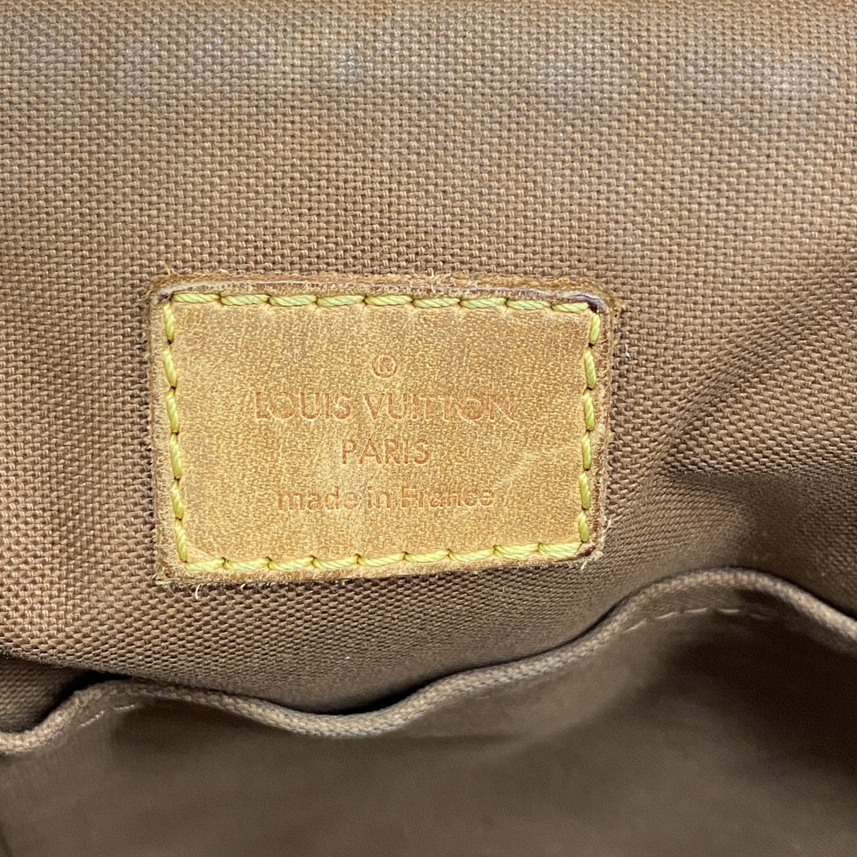 【6hb0791】ルイヴィトン ハンドバッグ モノグラム ティヴォリGM M40144 ブラウン【中古】レディース