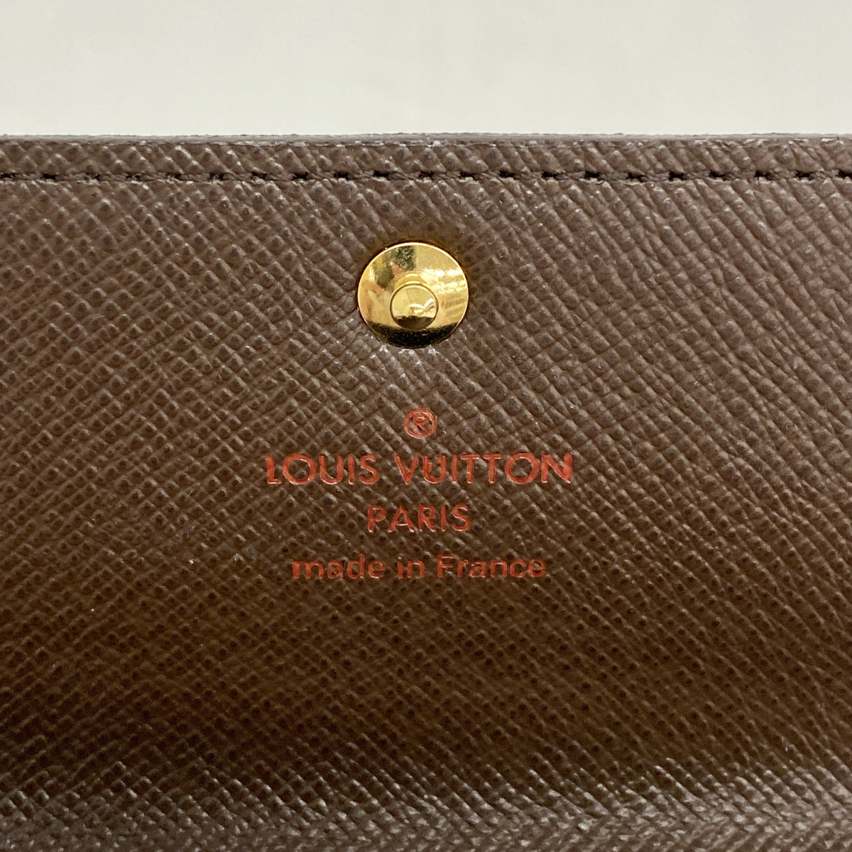 【6hb0796】ルイヴィトン キーケース ダミエ ミュルティクレ6 N62630 エベヌ【中古】メンズ レディース ユニセックス