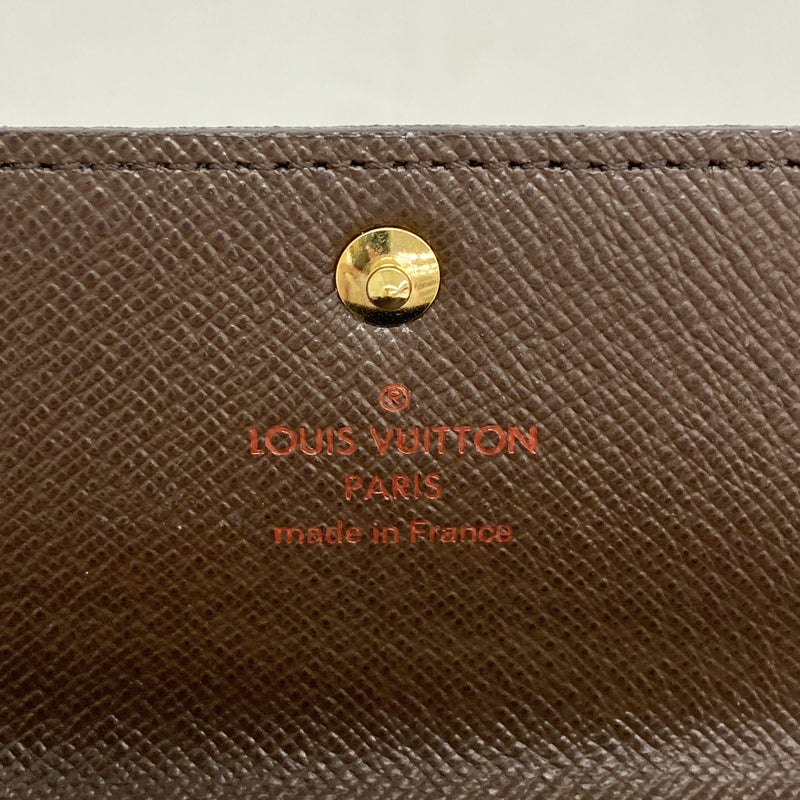 【6hb0796】ルイヴィトン キーケース ダミエ ミュルティクレ6 N62630 エベヌ【中古】メンズ レディース ユニセックス