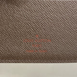 【6hb0799】ルイヴィトン 財布 ダミエ ポルトフォイユ マルコ N61675 エベヌ【中古】メンズ
